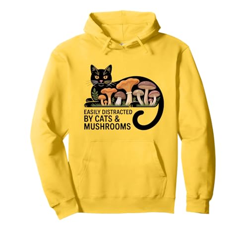 Süße Schwarze Katze Kunst Männer Pilz Stuff Ramen Katze Pilz Katze Pullover Hoodie Süße Schwarze Katze Kunst Männer Pilz Stuff Ramen Katze Pilz Katze Pullover Hoodie von Cat Mushroom Costume Women Black Cat Painting