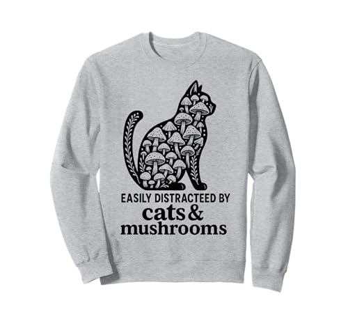 Süße Schwarze Katze Kunst Männer Pilz Stuff Ramen Katze Pilz Katze Sweatshirt Süße Schwarze Katze Kunst Männer Pilz Stuff Ramen Katze Pilz Katze Sweatshirt von Cat Mushroom Costume Women Black Cat Painting