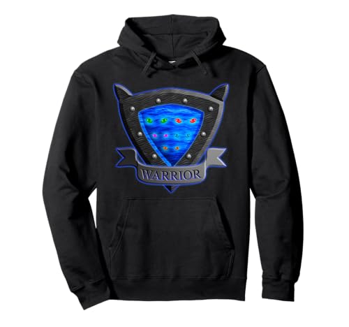Cat Warrior Shield Eyes River lustiges Geschenk für Kinder Pullover Hoodie von Cat Shield Warrior 3 - Shane Pickerill Design