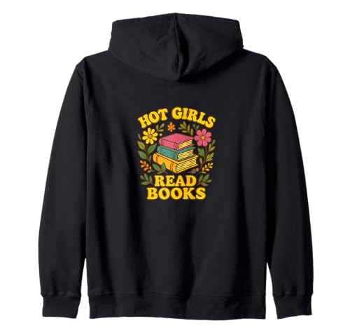 How Girls Read Books Funny Relatable Zitat Literatur Humor Kapuzenjacke von Cat Snugg