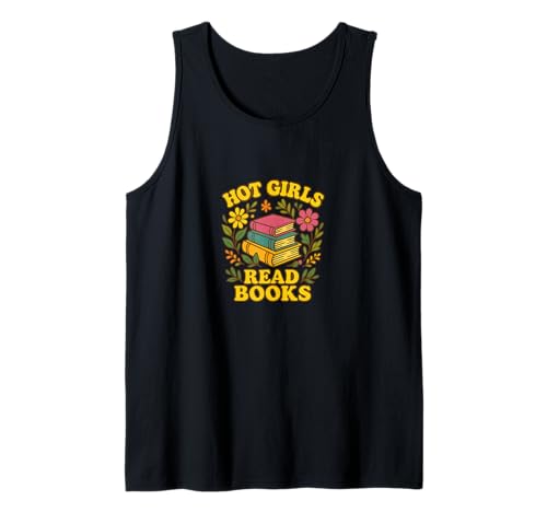 How Girls Read Books Funny Relatable Zitat Literatur Humor Tank Top von Cat Snugg