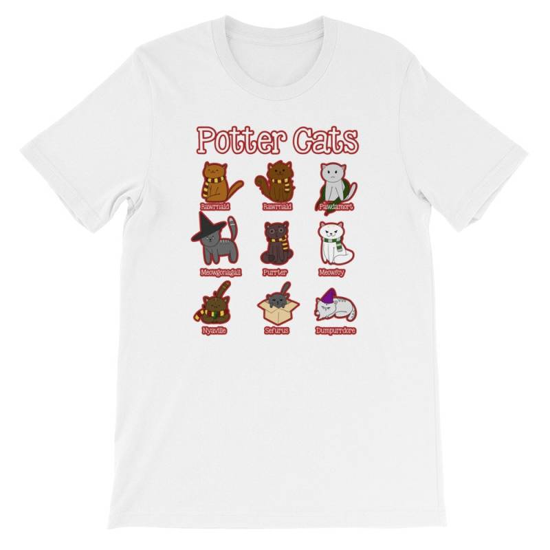 Potter Katzen Shirt Cat Lover Katze Meme von CatCatCatLife