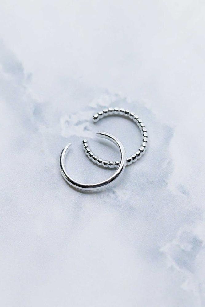 Ear Cuffs Silber von CataleaJewelry