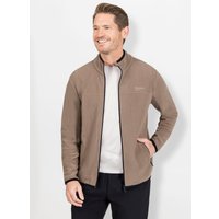 Witt Weiden Herren Fleece-Jacke taupe-meliert von Catamaran Sports