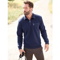 Witt Weiden Herren Fleece-Shirt marine von Catamaran Sports