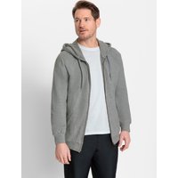 Witt Weiden Herren Sweatjacke grau-meliert von Catamaran