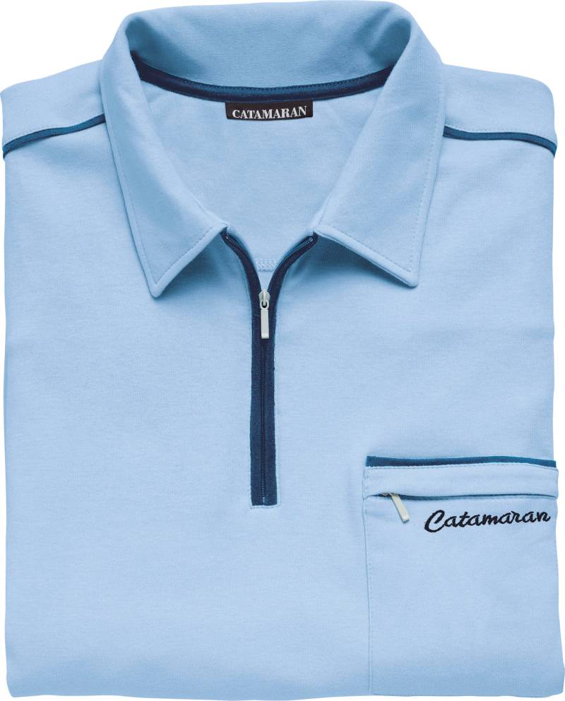 Langarm-Poloshirt von Catamaran