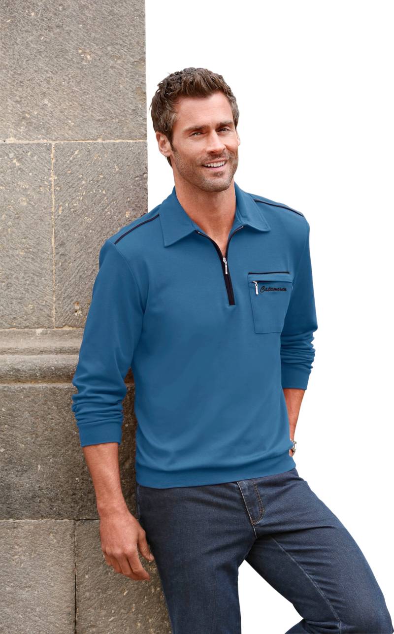 Langarm-Poloshirt Langarm-Poloshirt von Catamaran