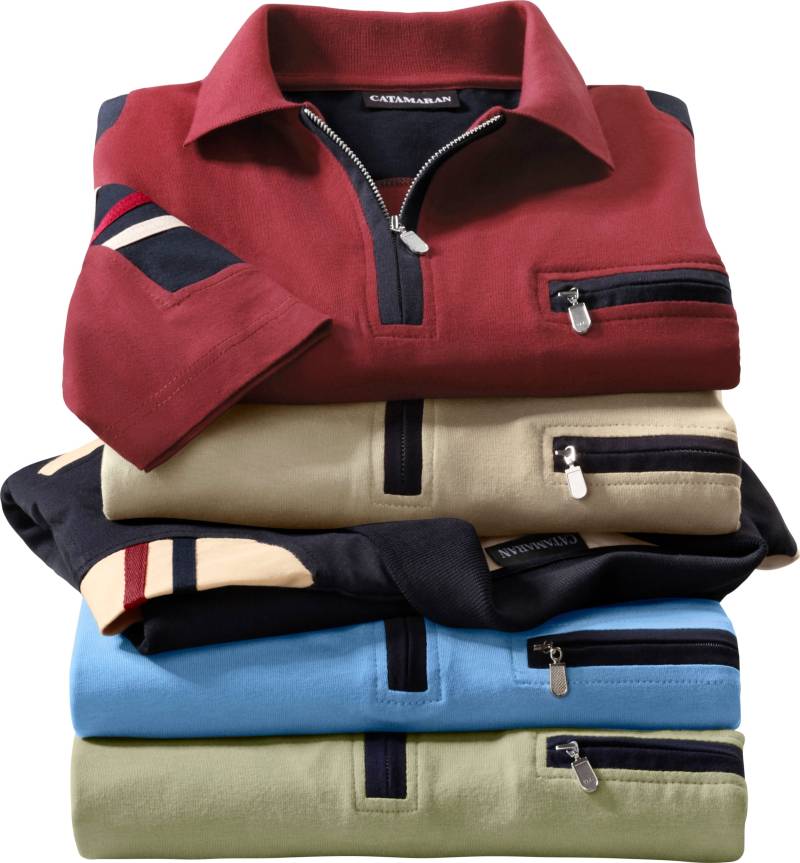 Kurzarm-Poloshirt von Catamaran