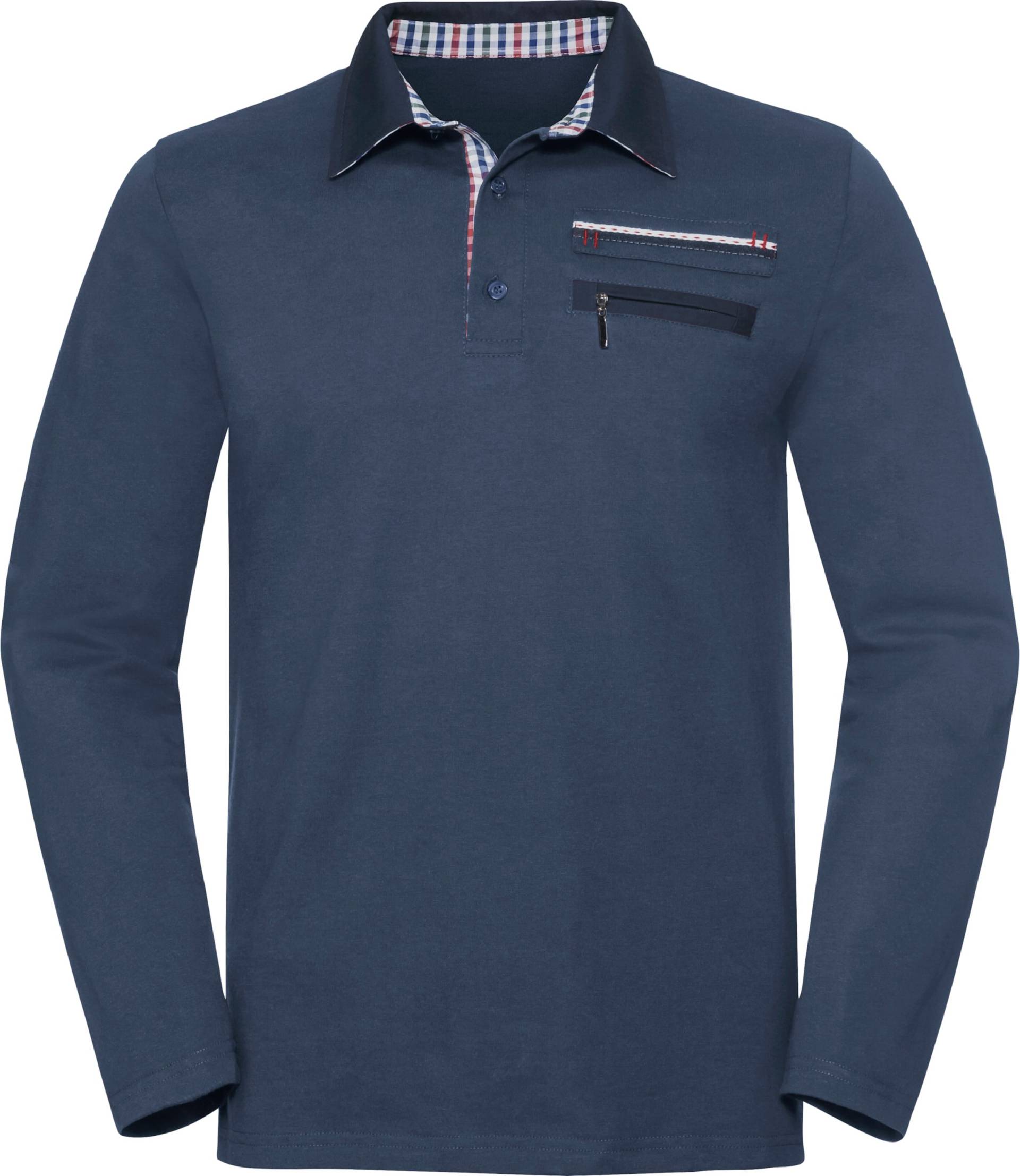 Sieh an! Herren Langarm-Shirt jeansblau von Catamaran