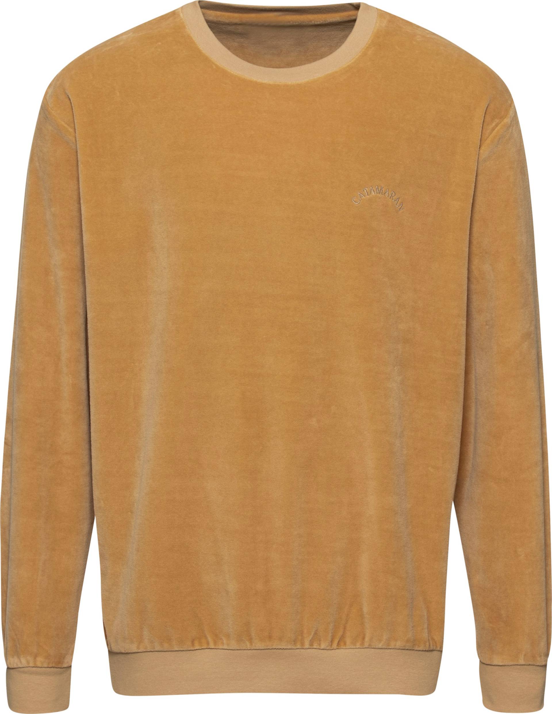 Sieh an! Herren Nicki-Pullover camel von Catamaran