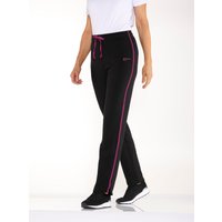 Witt Weiden Damen Freizeithose schwarz-pink von Catamaran Sports