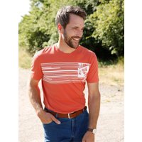 Witt Weiden Herren Doppelpack Shirts weiß+terra von Catamaran