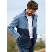 Witt Weiden Herren Fleece-Jacke mittelblau von Catamaran