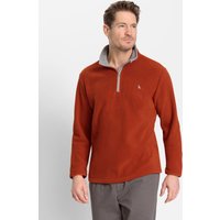 Witt Weiden Herren Fleece-Shirt rostrot von Catamaran