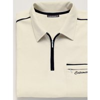 Witt Weiden Herren Kurzarm-Poloshirt beige von Catamaran