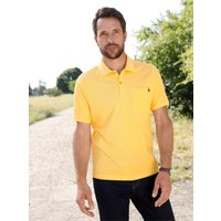 Witt Weiden Herren Kurzarm-Poloshirt gelb von Catamaran