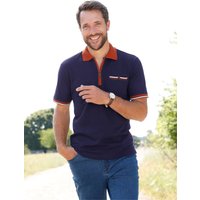 Witt Weiden Herren Kurzarm-Poloshirt marine von Catamaran