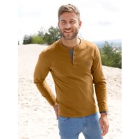 Witt Weiden Herren Langarm-Shirt ocker von Catamaran