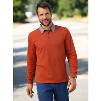 Witt Weiden Herren Langarm-Shirt rostrot von Catamaran