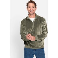 Witt Weiden Herren Nicki-Sweatshirt khaki von Catamaran