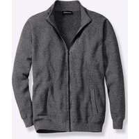 Witt Weiden Herren Strickjacke grau-meliert von Catamaran