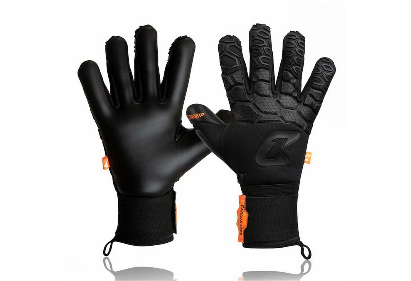 Catch & Keep Torwarthandschuhe Catch & Keep Fly Dark Soul atmungsaktiv von Catch & Keep
