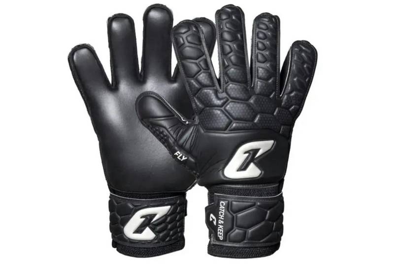 Catch & Keep Torwarthandschuhe Catch & Keep Fly Kids Dark Soul Torwarthandschuh Kinder schwarz atmungsaktiv von Catch & Keep