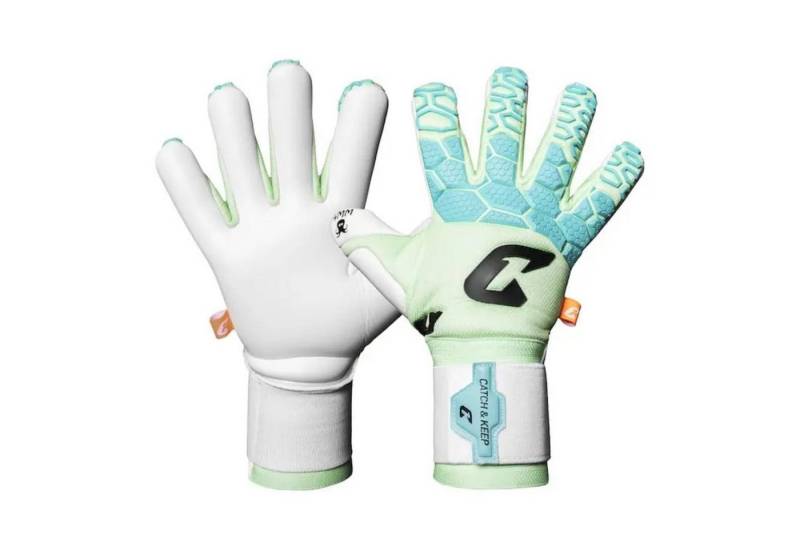 Catch & Keep Torwarthandschuhe Catch & Keep Fly Summer Soul Torwarthandschuh grün/weiß atmungsaktiv von Catch & Keep