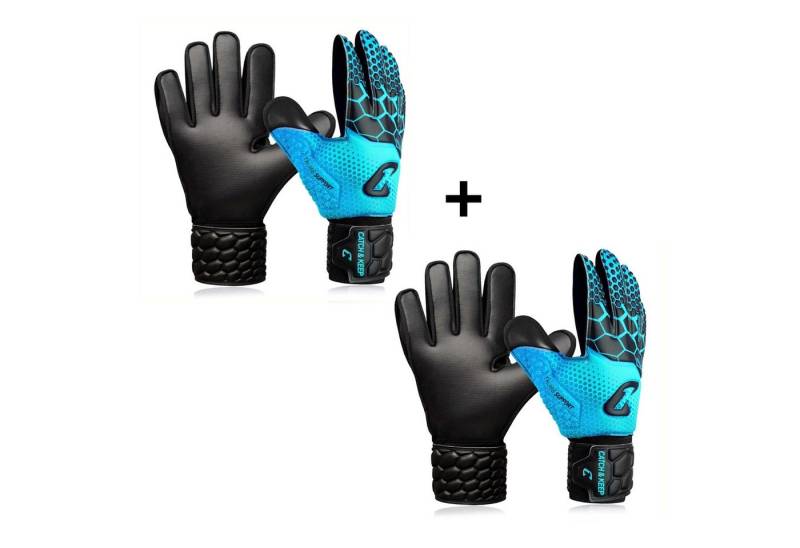 Catch & Keep Torwarthandschuhe Kralle Junior 2er Spar-Bundle von Catch & Keep