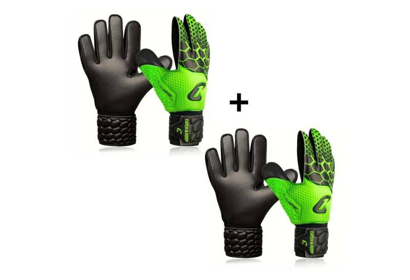 Catch & Keep Torwarthandschuhe Kralle Junior 2er Spar-Bundle von Catch & Keep