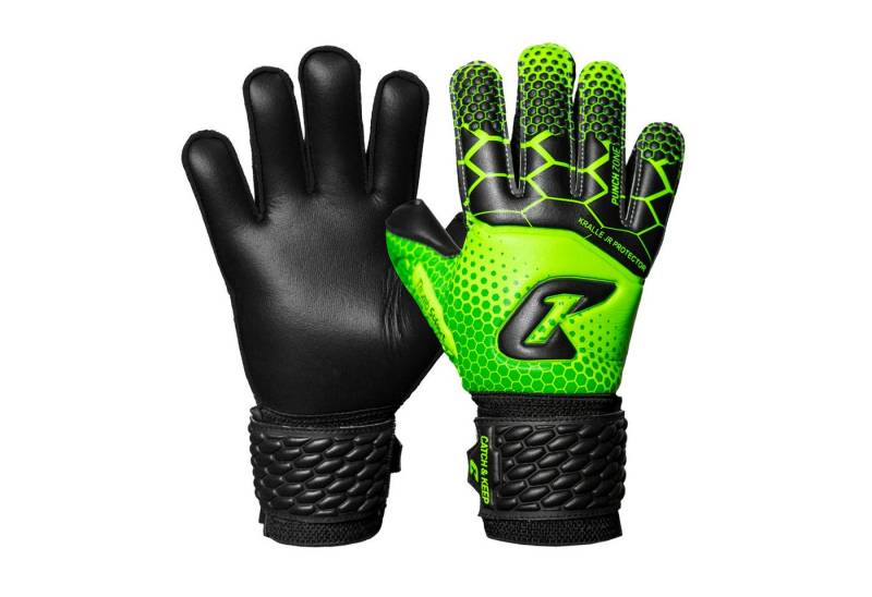 Catch & Keep Torwarthandschuhe Kralle Protector Torwarthandschuhe Kinder mit Fingerschutz von Catch & Keep