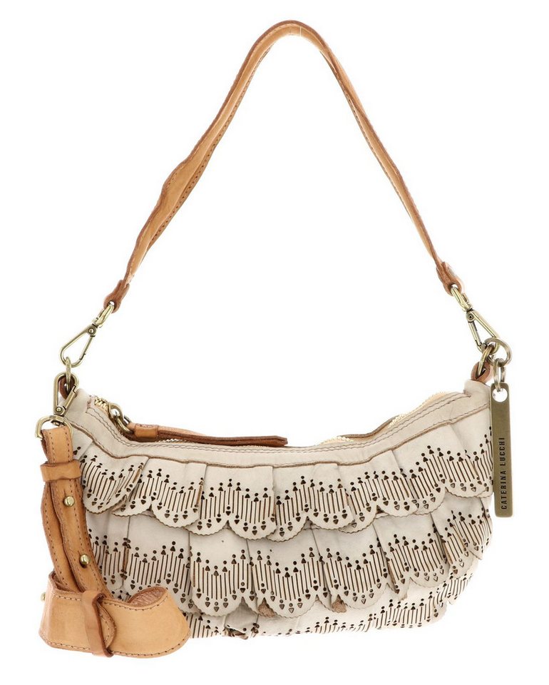 Caterina Lucchi Schultertasche Gloria Shoulder Bag, aus echtem Rindsleder von Caterina Lucchi