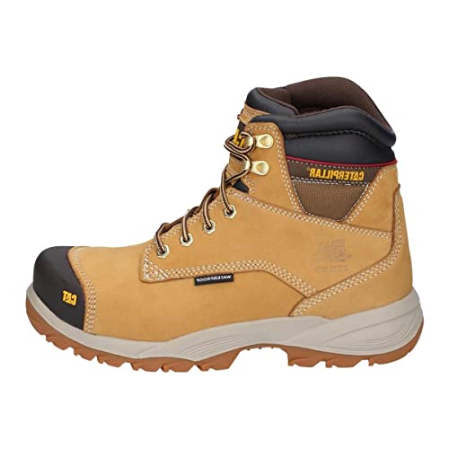 CAT Workwear Mens Spiro Lace Up Leather Work Safety Boots von Caterpillar