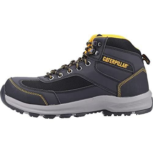 Caterpillar CAT Workwear Herren Elmore Mid Sicherheits-Wanderschuhe, Arbeitsstiefel, grau, 42 EU von Caterpillar