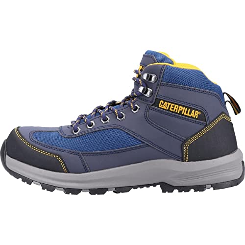 Caterpillar CAT Workwear Herren Elmore Mid Sicherheits-Wanderschuhe, Arbeitsstiefel, navy, 43 EU von Caterpillar