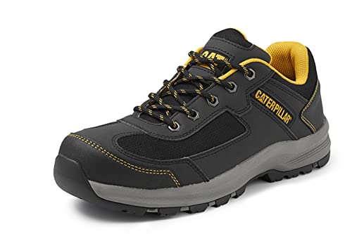 Caterpillar CAT Workwear Herren Elmore Sicherheits-Arbeitssneaker, grau, 43 EU von Caterpillar