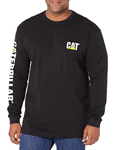 Caterpillar Herren 1510034-016 m Cat Longsleeve, Schwarz, EU von Caterpillar