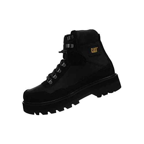 Caterpillar Conquer 2.0 Damen-Stiefeletten aus Leder mit Schnürung, Schwarz, 42 EU von Caterpillar