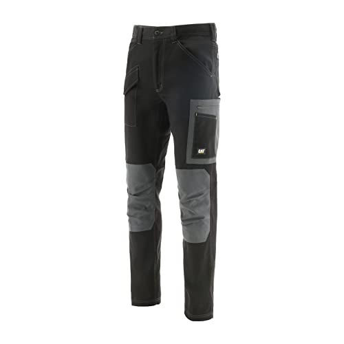 Caterpillar Essentials Stretch Cargo Trouser Black-Dark Shadow von Caterpillar