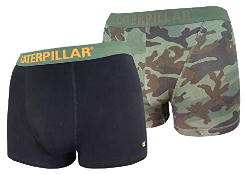 Caterpillar Herren Boxershort/Retroshort, (L/50/6, 2 Hosen Camouflage) von Caterpillar