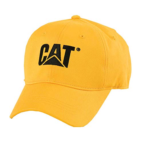 Caterpillar Herren Markenzeichen-Cap - Gelb - Einheitsgröße von Caterpillar