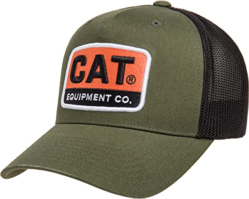 Caterpillar Herren Cat Equipment 110 Cap Verschluss, Chive, Einheitsgröße von Caterpillar