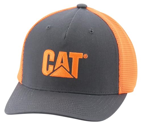 Caterpillar Herren Hi-Vis Mesh Cap Baseballkappe, Reflektierendes Orange, Einheitsgröße von Caterpillar