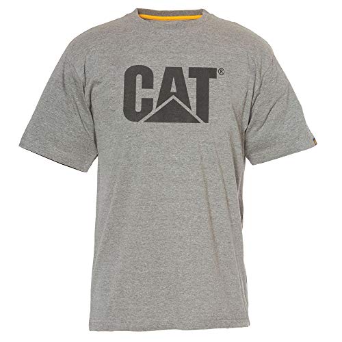 Caterpillar Herren Katzenlogo und Hashtag für den Sommer, kurzärmelig T-Shirt, Maschine, X-Groß von Caterpillar