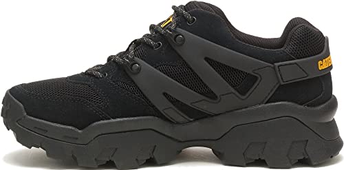 Caterpillar Herren Reactor Casual Sneaker, Schwarz, Schwarz, 42 EU von Caterpillar