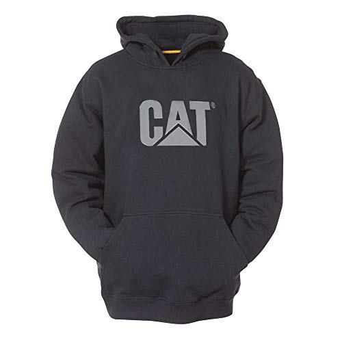 Caterpillar Herren Trademark Hoodies mit gesticktem Cat Front Logo, S3 Cord Management System und Beuteltasche Sweatshirt, Navy, XX-Large von Caterpillar