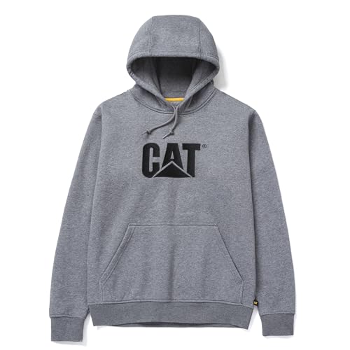 Caterpillar Herren Trademark Kapuzen Sweatshirt, dunkelgrau (Dark Heather Grey), Medium von CAT