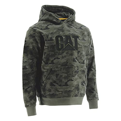 Caterpillar Herren Trademark Kapuzenpullover, Night-camo, L EU von Caterpillar