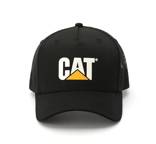 Caterpillar Herren Trucker-Kappe Hut, Schwarz, Einheitsgröße von Caterpillar